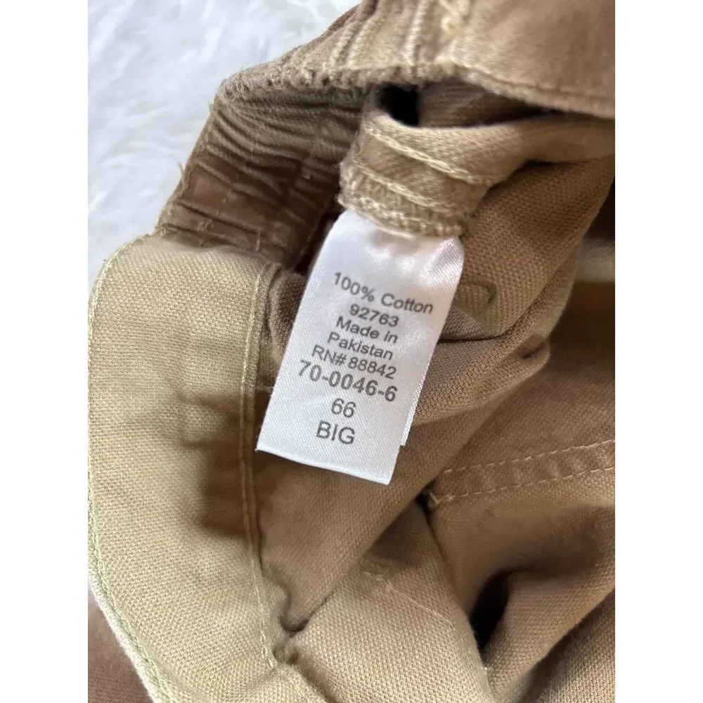 Boulder Creek Cargo Shorts Mens 66 Big Tall Khaki Beige Utility Pockets Casual‎